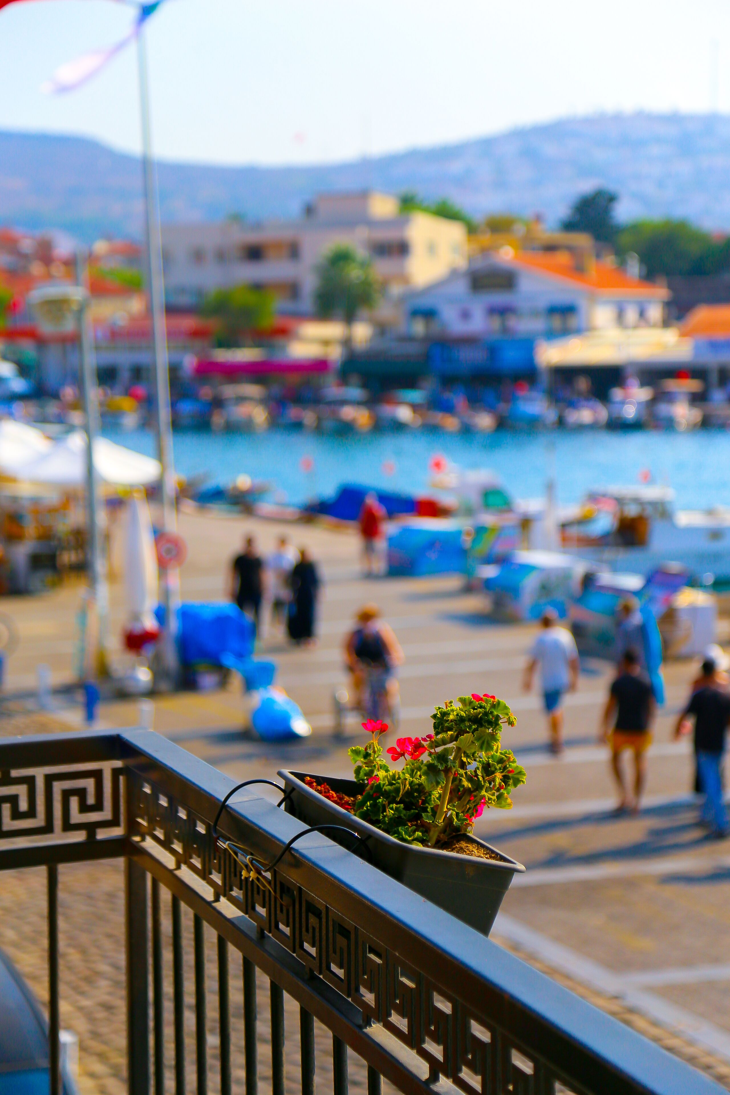 Quarto casal standard, vista para o mar | Vista da sacada