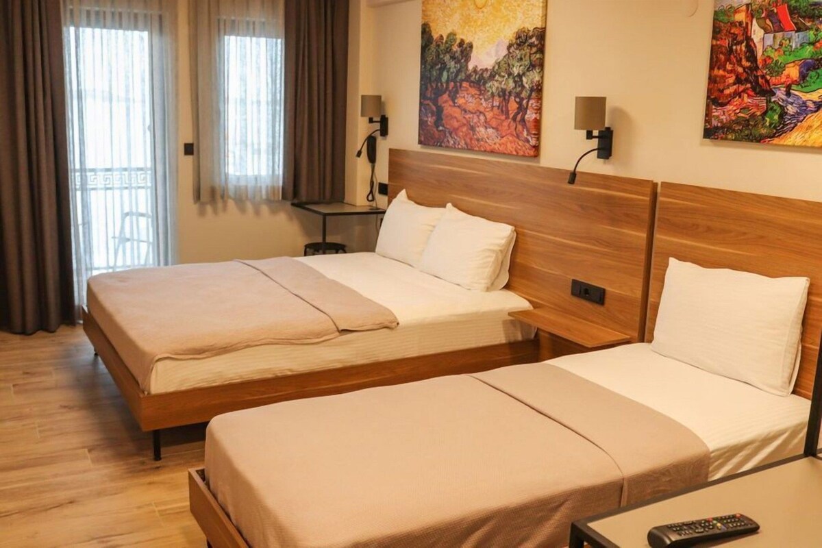 Minibar, in-room safe, desk, blackout drapes
