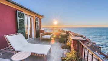 Honeymoon-Suite, Whirlpool | Terrasse/Patio