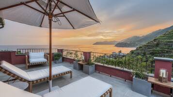 Honeymoon-Suite, Whirlpool | Strand-/Meerblick