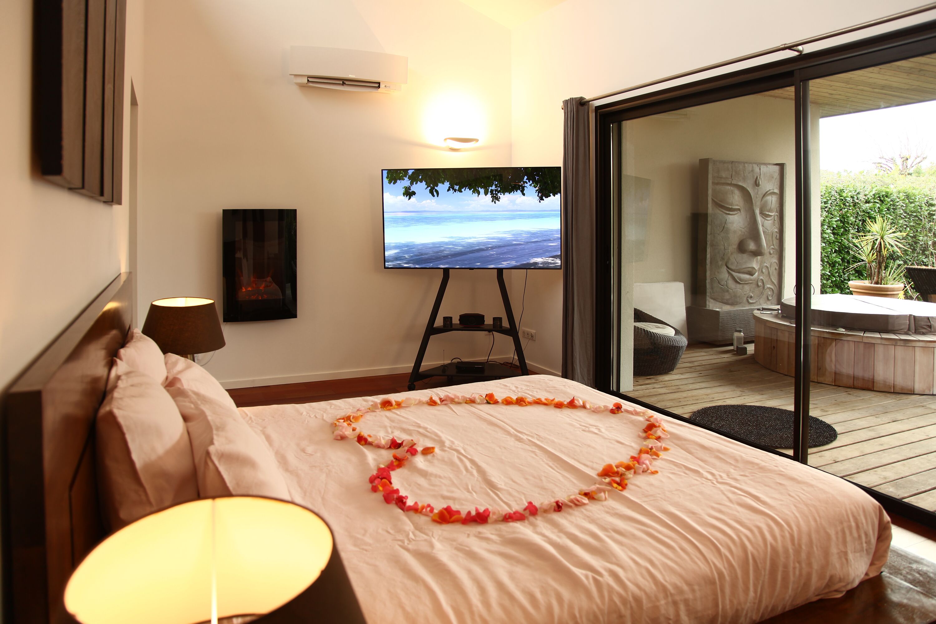 Luxe suite, 1 kingsize bed, open haard | Individueel gedecoreerd, individueel gemeubileerd