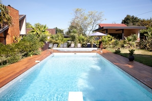 Seasonal outdoor pool - Villa Margaux (Fargues-Saint-Hilaire)