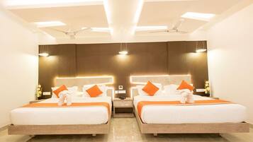 Premium bedding, minibar, in-room safe, desk