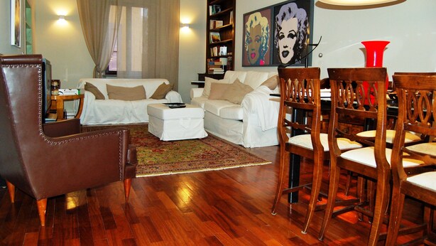 Living area - La Finestrella Suite Apartment (Bologna)