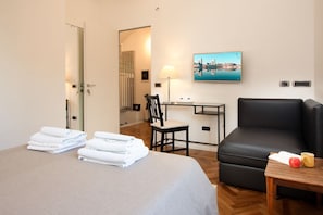 Desk, rollaway beds, free WiFi, bed sheets