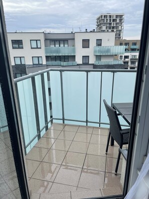 Exclusive Apartment, 1 Bedroom, Balcony, City View | Street view - CityWest Apartments (Prague)