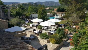 Utsikt fra overnattingsstedet