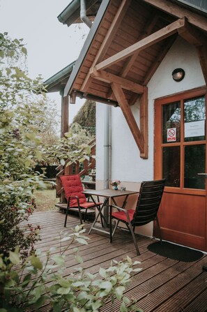 Outdoor dining - Landidyll - Apartment Landidyll near Worpswede (Bülstedt)