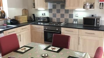 The Dairy Cottage, (Upto Five People) | Private kitchen | Fridge, microwave, oven, stovetop