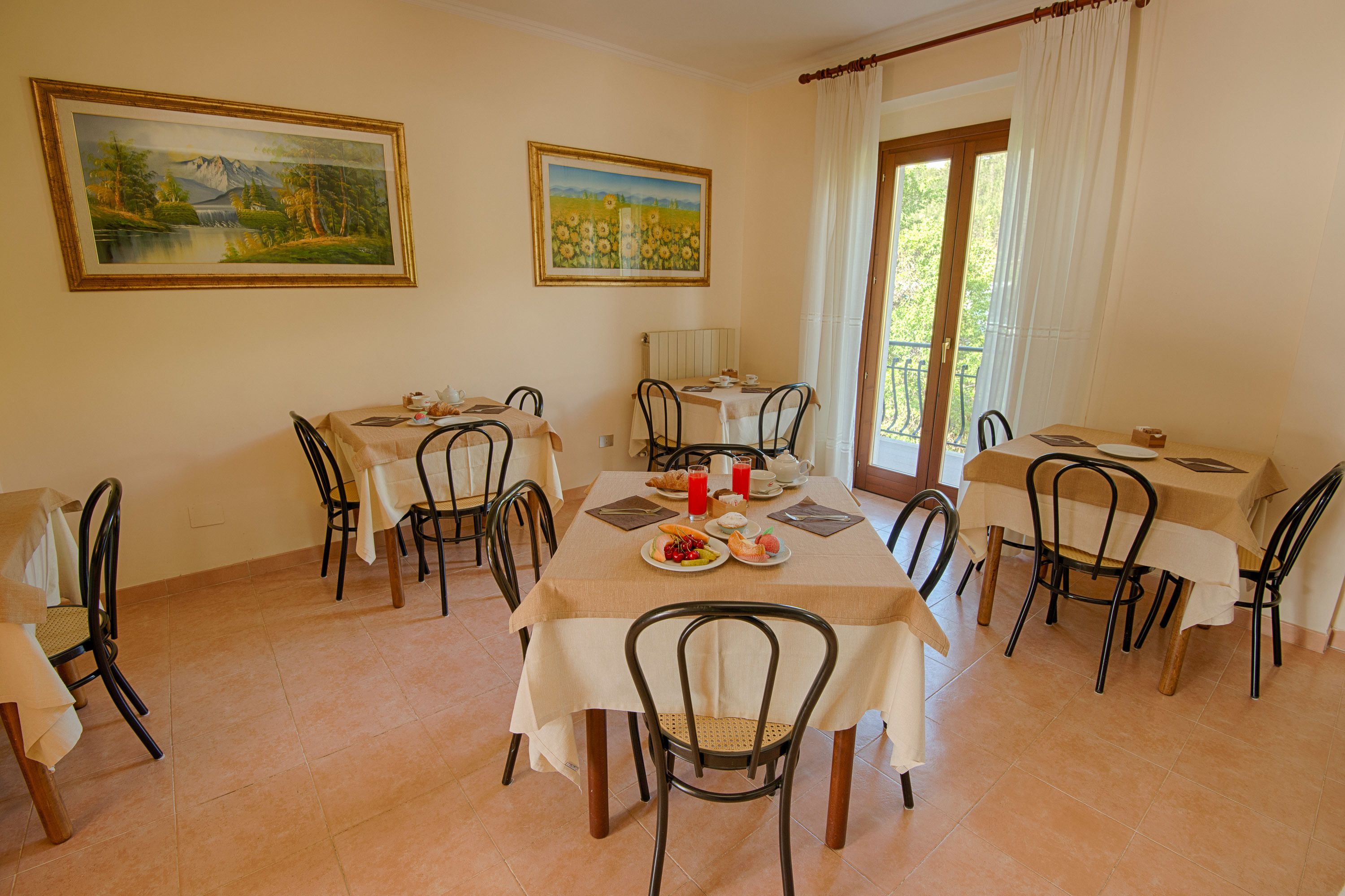 Daily buffet breakfast (EUR 10 per person)