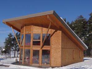 คอมฟอร์ทชาเลท์, ห้องน้ำในตัว, วิวภูเขา (La Clé des champs) | บริเวณภายนอก