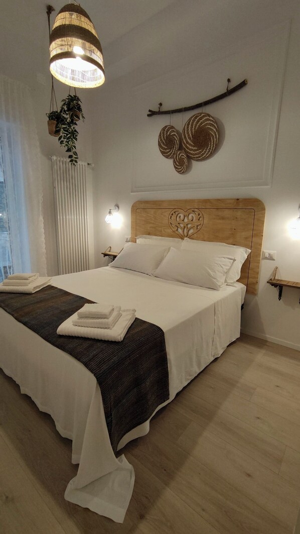 標準客房 | 1 間睡房、意大利 Frette 床單、高級寢具、羽絨被