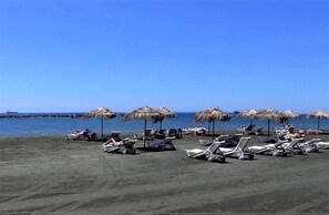 On the beach