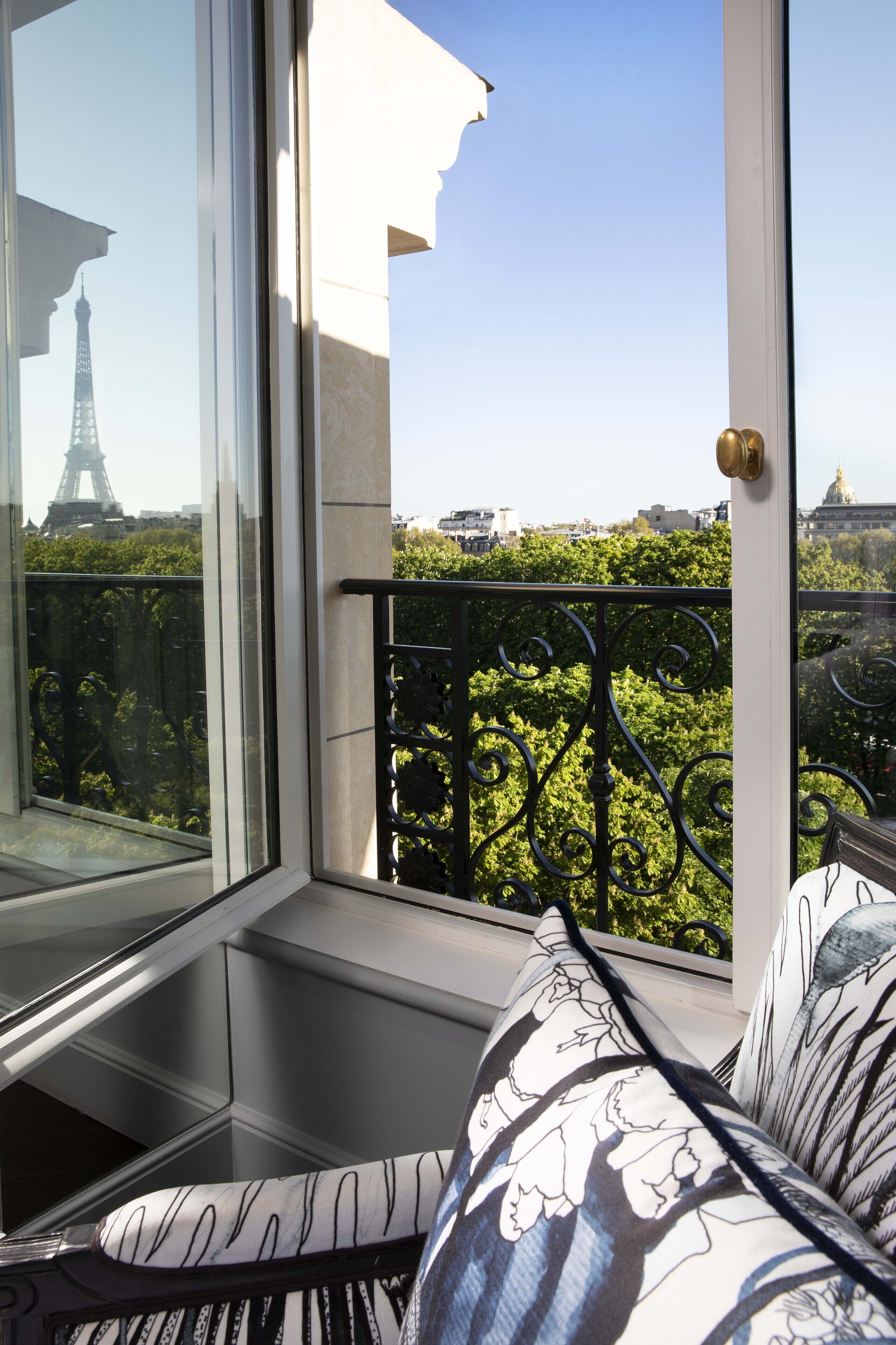 Uitzicht vanuit de kamer