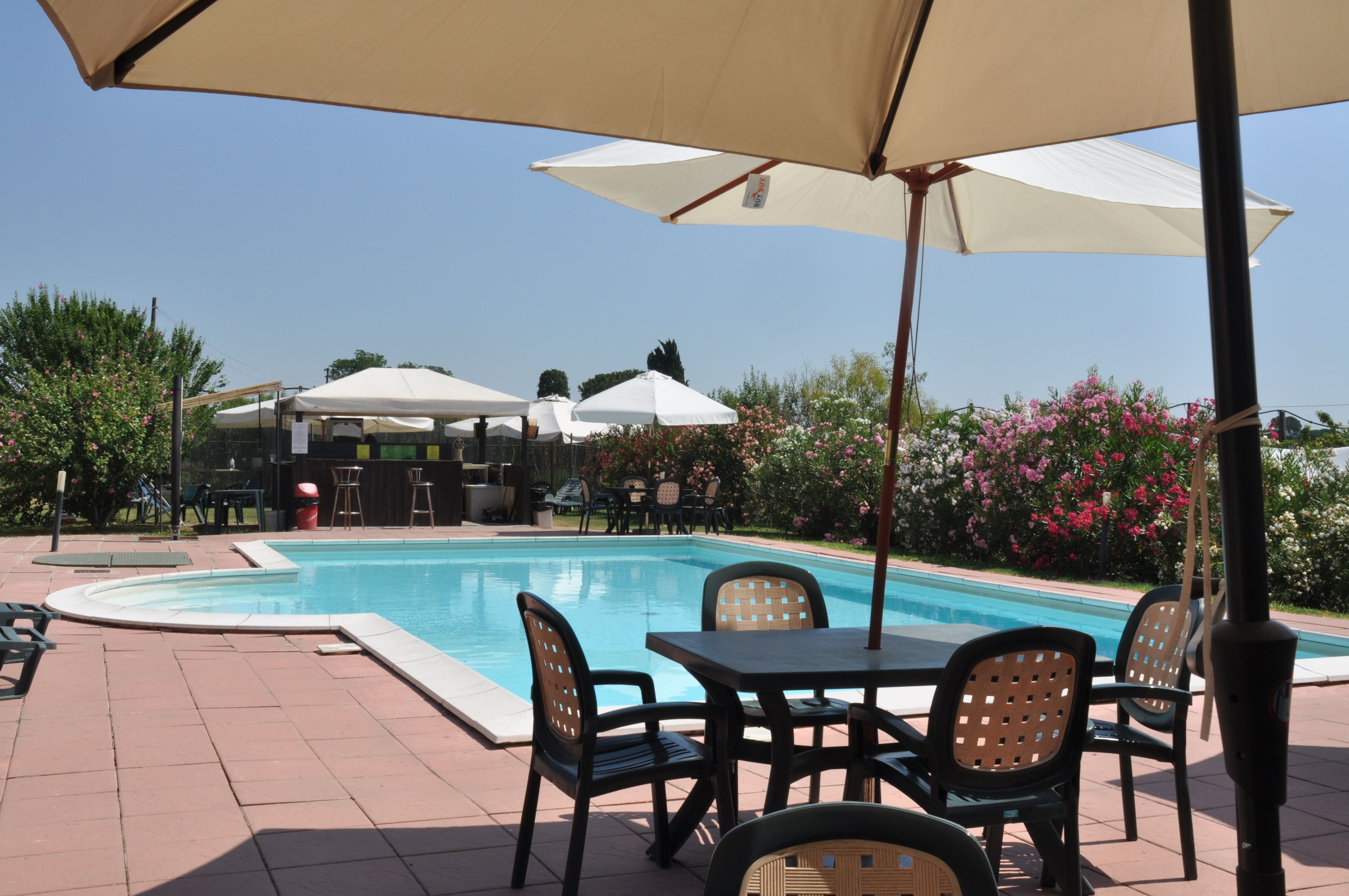 Seasonal outdoor pool