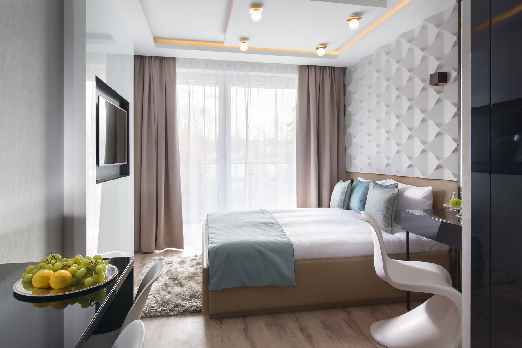 Apartament Comfort (Plus) | Roba de llit d'alta qualitat, caixa forta a l'habitació i escriptori 