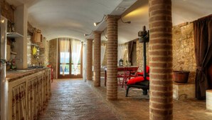 Superior Apartment | Living area | Flat-screen TV - Agriturismo Case Nuove (Modigliana)