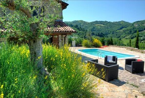 Seasonal outdoor pool