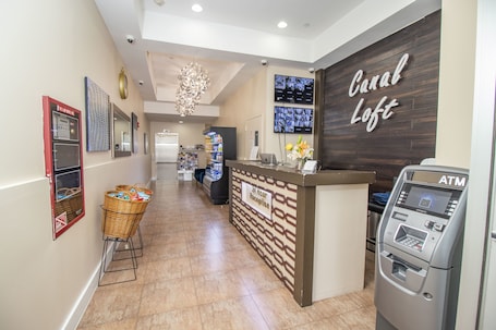 Reception. Canal Loft Hotel