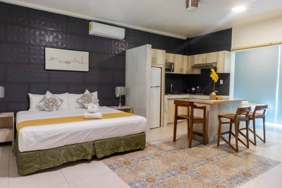 Habitación presidencial | Sábanas de algodón egipcio y ropa de cama de alta calidad