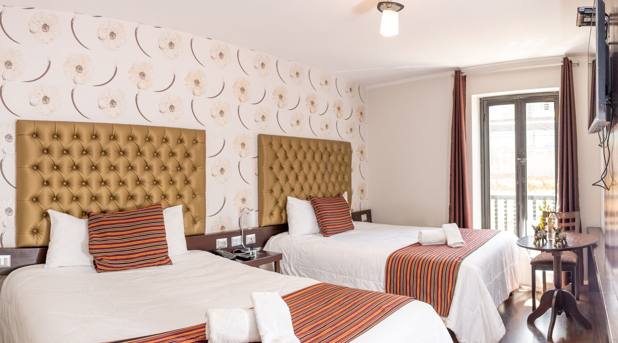 family room, 2 queen beds | in-room safe, desk, free wifi