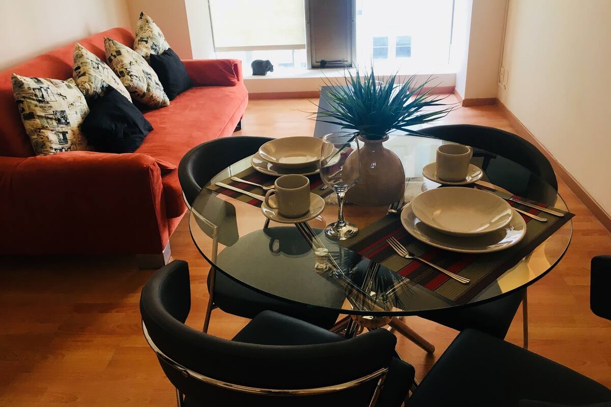 Comfort Apartment, 1 Queen Bed with Sofa bed | In-room dining
