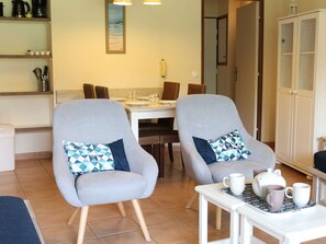 Interior - Cozy 2-room apartment with terrace, pools, and parking near the beach in La Baule (La Baule)