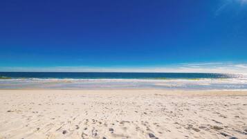 On the beach