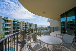 Outdoor dining - Tranquil 3BR at Phoenix on the Bay Unit 1415 (Orange Beach)