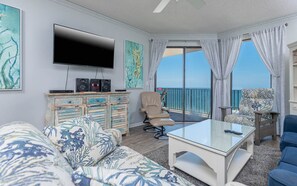 TV, stereo - Phoenix East 1409 - Beautiful Gulf Front Condo (Orange Beach)
