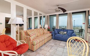 Flat-screen TV - Island Winds West ~ Two Bedroom ~ Condo 178 ~ Balcony On The Beach! (Gulf Shores)