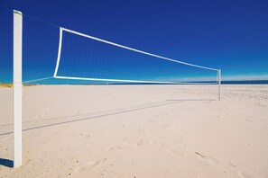 On the beach