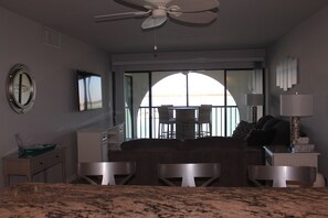 Smart TV, DVD player, books