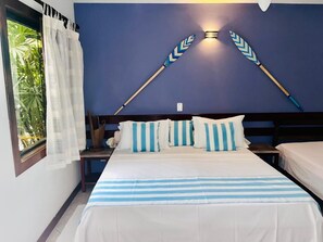 Minibar, iron/ironing board, bed sheets