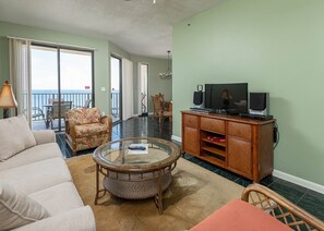 Televisie en een stereo
