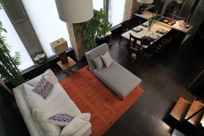 Living area - Boutique Apartment PBK Downtown (Mexico City)