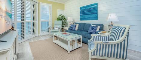 Flachbildfernseher, Stereoanlage