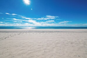 On the beach