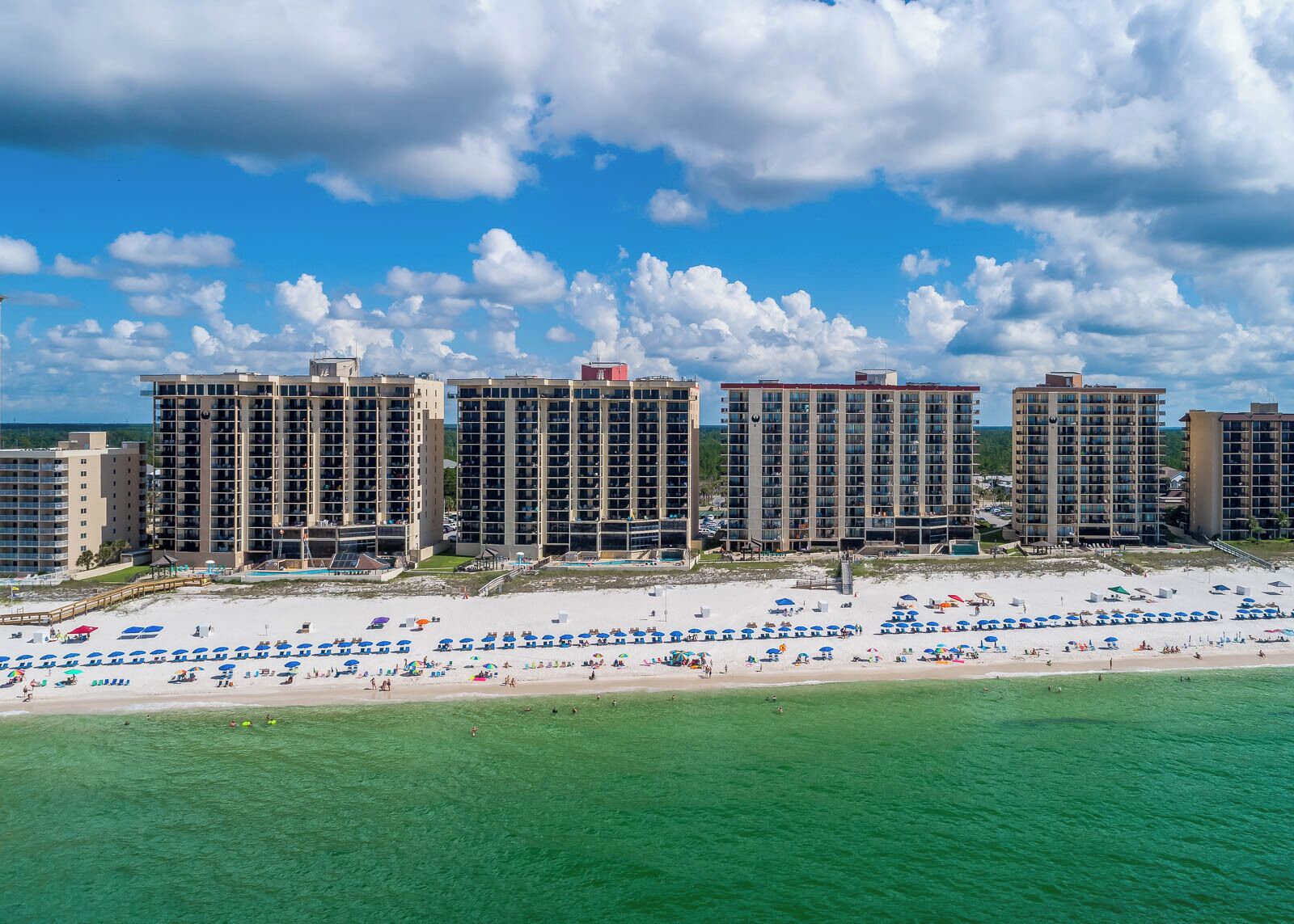 Accommodatie ligt op het strand
