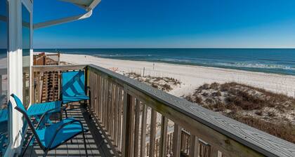 STRAND VORDERSEITE! 3 BR 2. 5BA! Privates Deck! ~ Samstag 7-Nacht-Vermietungen! * KOSTENLOSE Nächte!*