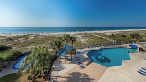 Indoor pool - Third Floor Balcony on the Beach! Phoenix East **Splash Pad** (Orange Beach)