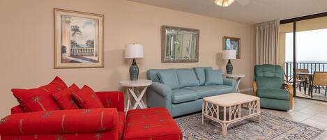 Fladskærms-tv, stereoanlæg