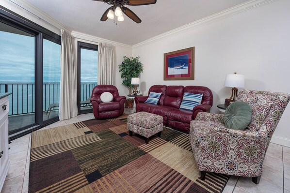 TV, stereo - Phoenix East ~ 2 Bedroom ~ 11th Floor ~ AMAZING VIEWS! (Orange Beach)