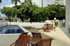 Outdoor pool - Flat Rosarinho Prince Premium (Recife)