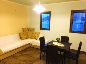 Apartment, 1 Bedroom, Sea View, Beachfront | In-room dining - Apartments Lola (Tivat)