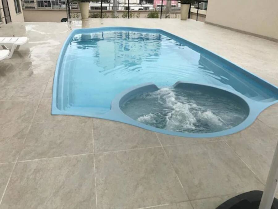Seasonal outdoor pool