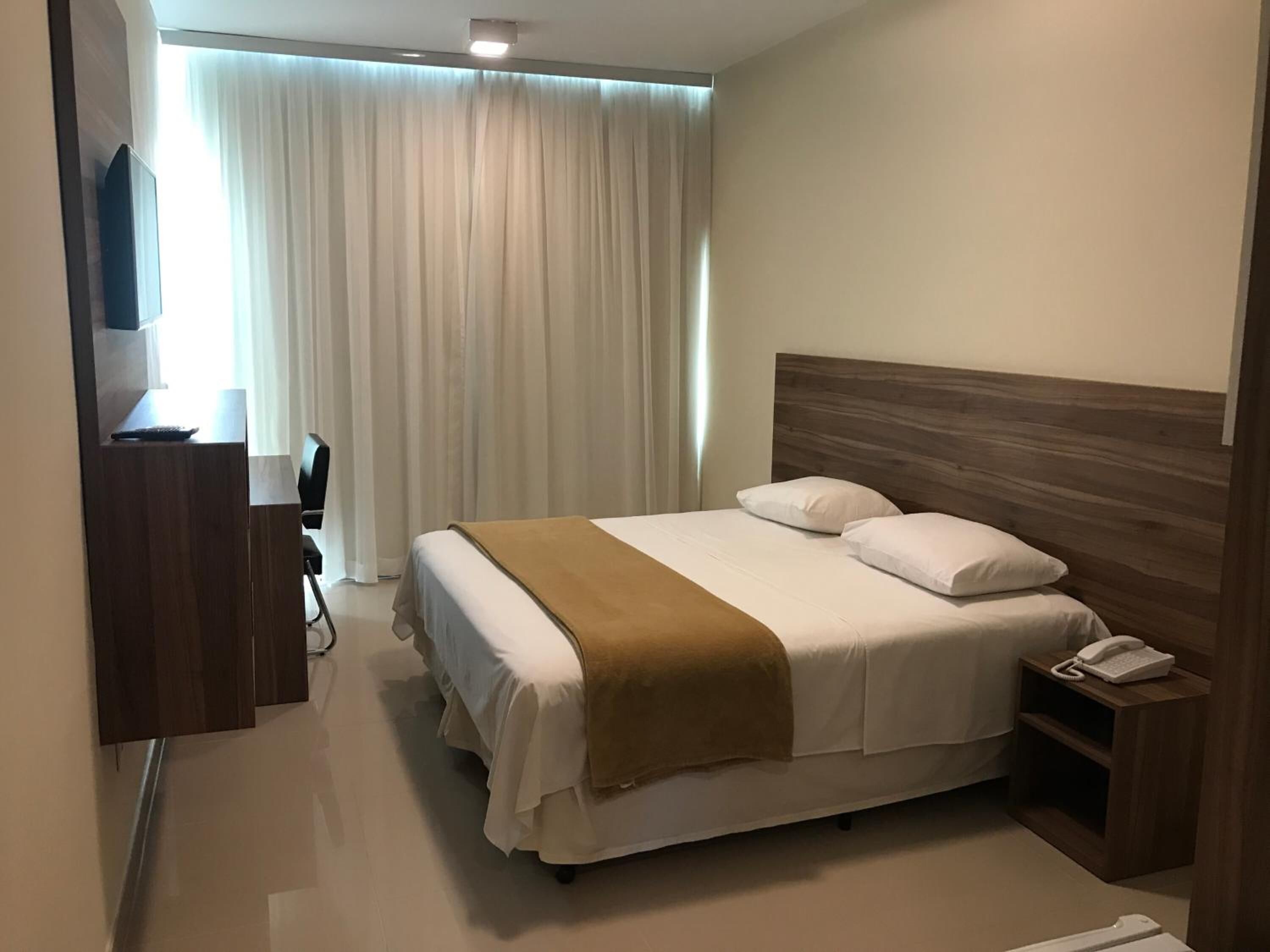 Minibar, in-room safe, desk, blackout curtains