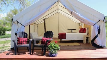 Zelt, Terrasse | Kostenloses WLAN