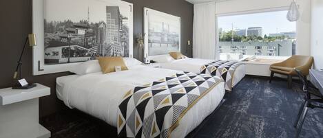 Premium bedding, down duvets, pillow-top beds, minibar