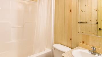 Cottage, 2 Bedrooms (No linens provided) | Bathroom | Shower, towels